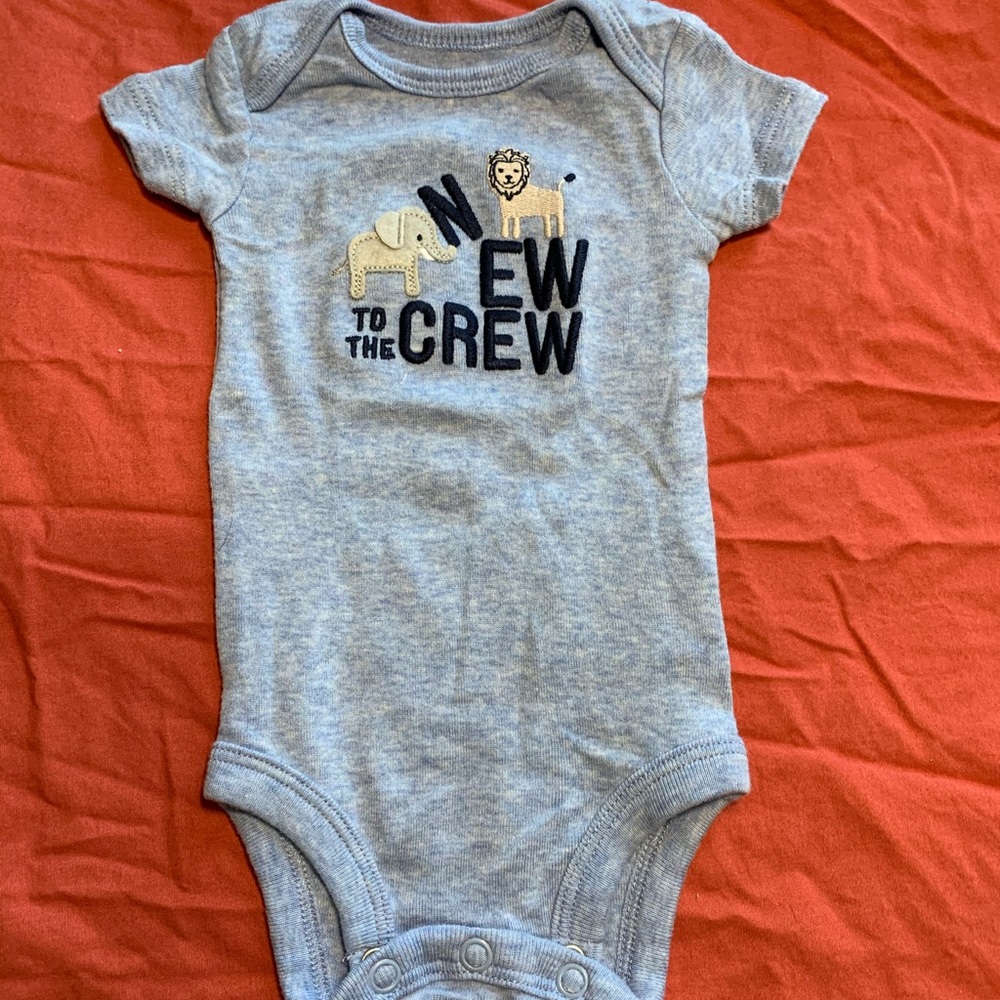 Child of mine Newborn onesie
